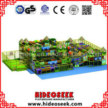 Jungle Style Recreation Center Soft Playground Equipment for Children